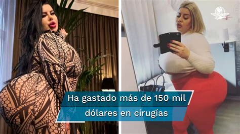 culo mas grande del mundo|Ella es la mujer con el trasero más grande del mundo